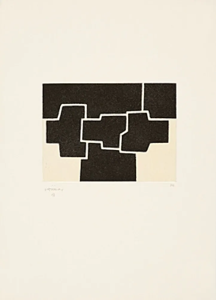 Água-Forte E Água-Tinta Chillida - Pittsburgh II