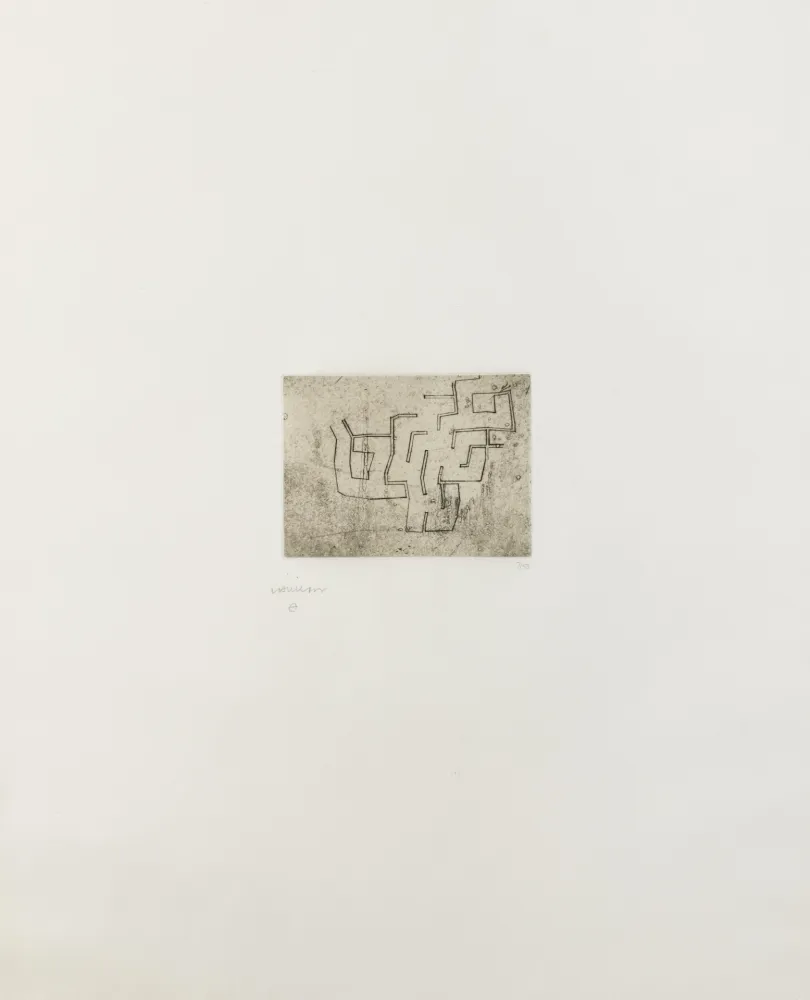 Ponta-Seca Chillida - Sin titulo