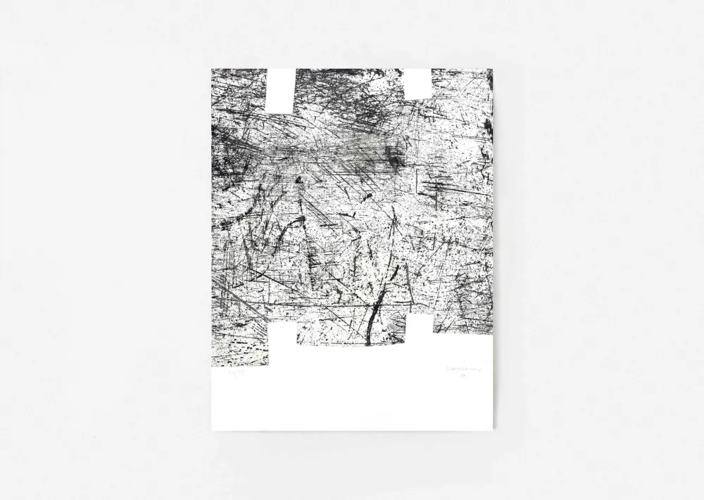Gravura Chillida - Une hélène de vent ou de fumée 
