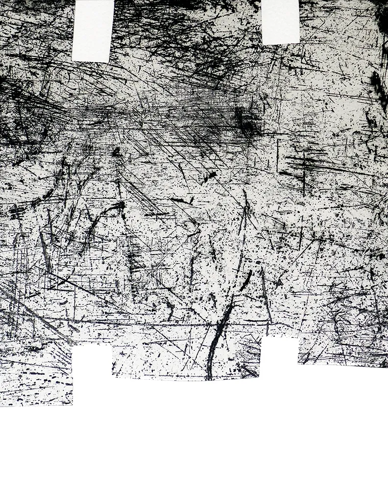 Gravura Chillida - Une helene de vent ou fumee I