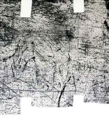 Gravura Chillida - Une helene de vent ou fumee I