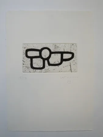 Água-Tinta Chillida - Untitled