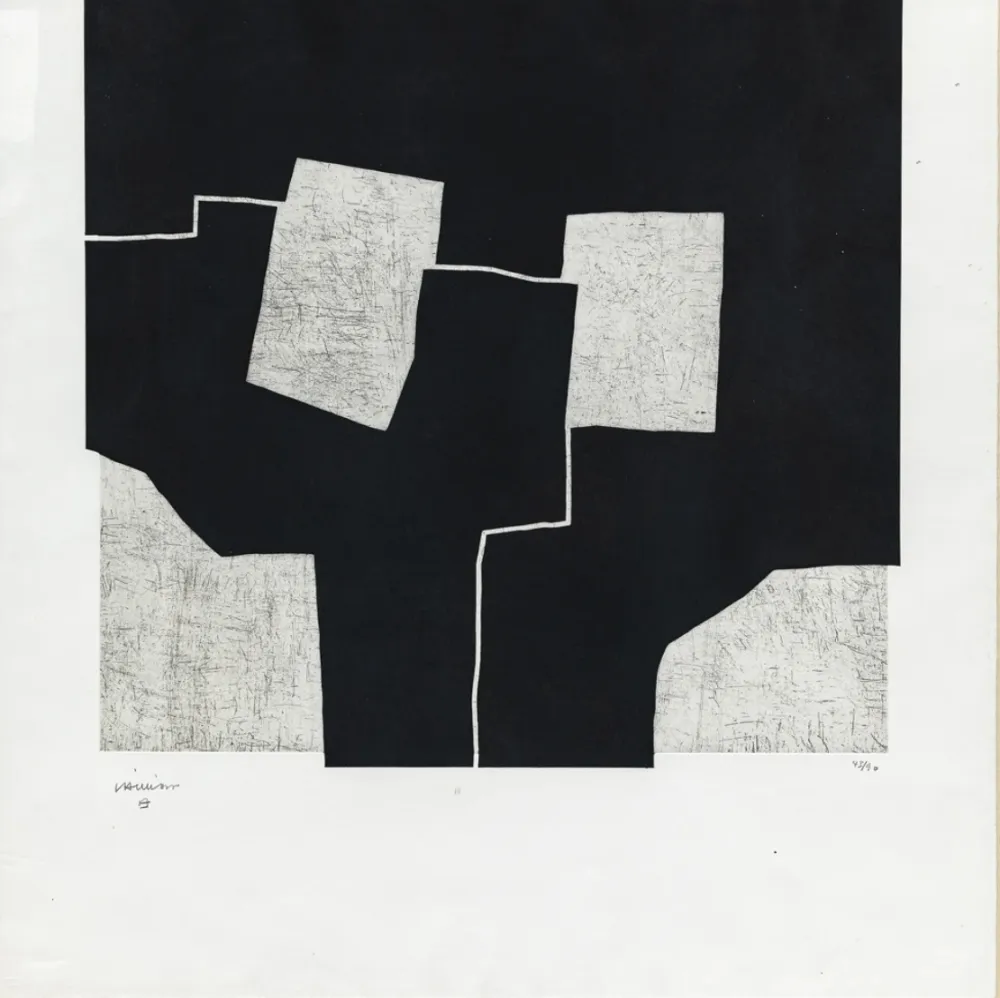 Água-Forte E Água-Tinta Chillida - Urrutiko