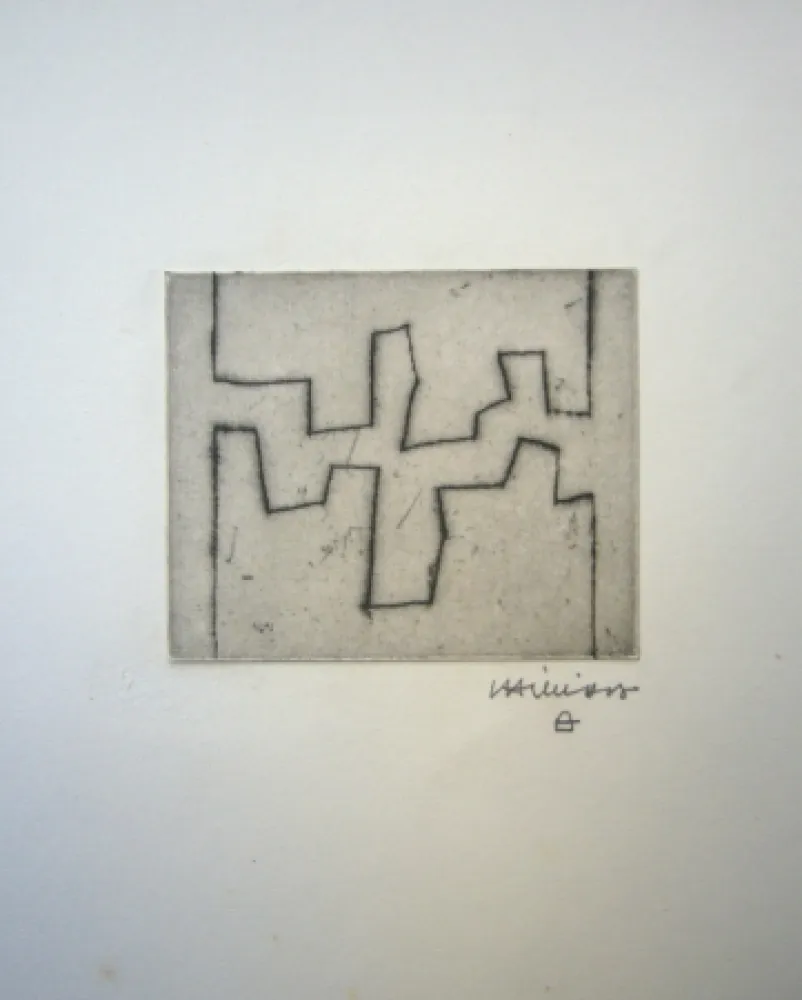 Água-Forte Chillida - Ze II