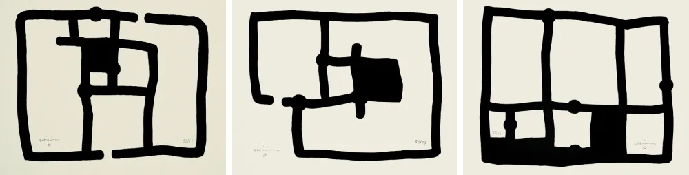 Água-Tinta Chillida - Zedatu (I, III y IV)