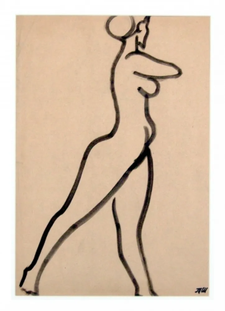 Sem Técnica Chilovskaia - Nu debout