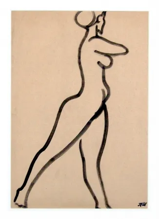 Sem Técnica Chilovskaia - Nu debout