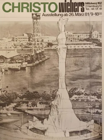 Cartaz Christo - '' Hamburg ''