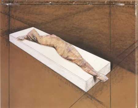 Sem Técnica Christo & Jeanne-Claude - Wrapped Woman