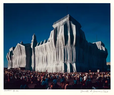 Fotografia Christo - Reichstag Mappe I, 16 Uhr