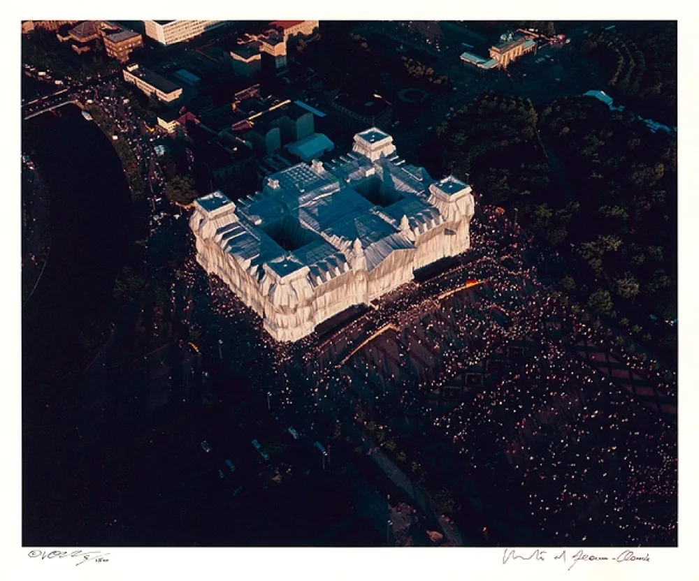 Fotografia Christo - Reichstag Mappe II, Platz