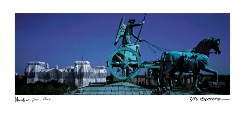 Fotografia Christo - Reichstag Quadriga