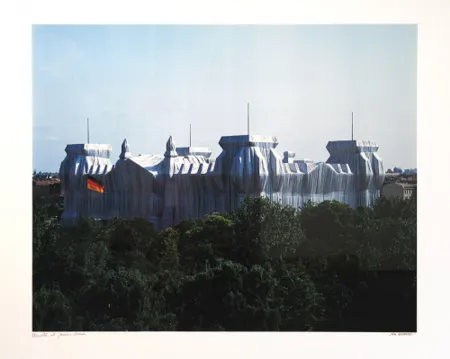 Fotografia Christo - Reichstag/Berlin Vormittag, Wrapped