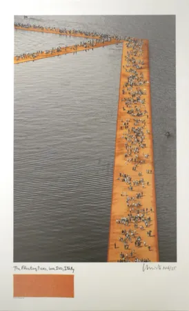 Múltiplo Christo - The Floating Piers, Lake Iseo, Italy, 2014-2016