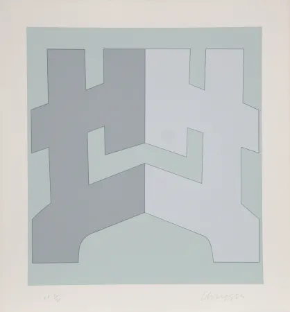 Serigrafia Chryssa - Series 3