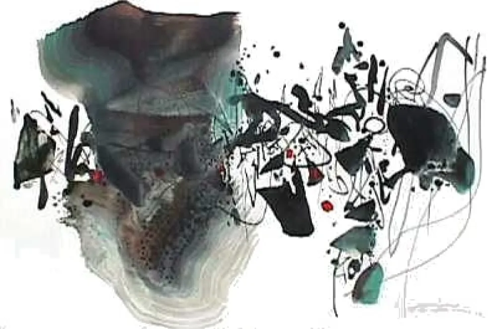 Litografia Chu Teh Chun  - Olympic