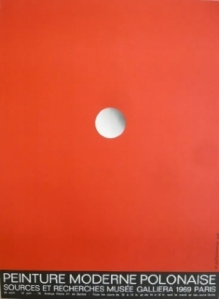 Cartaz Cieslewicz  - Affiche Musée Galliera