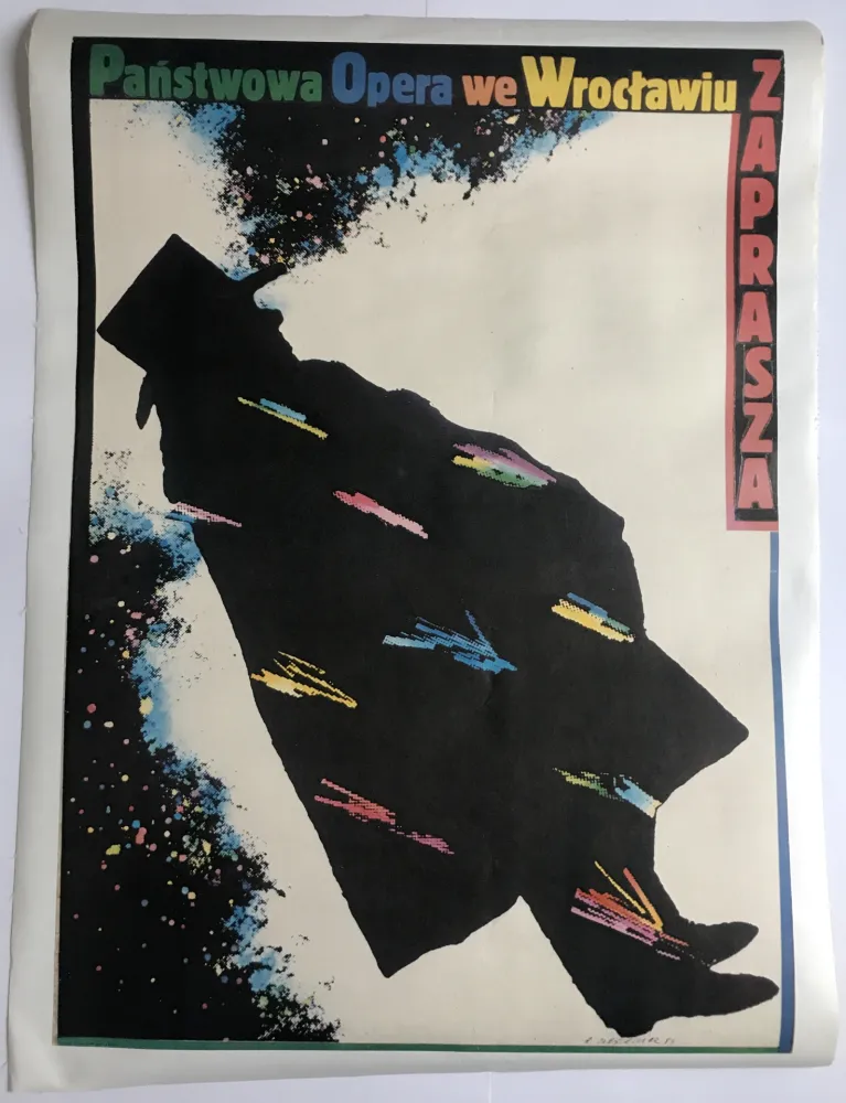 Cartaz Cieslewicz  - Panstwowa Opera we Wroclawiu Zaprasza