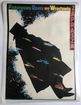 Cartaz Cieslewicz  - Panstwowa Opera we Wroclawiu Zaprasza