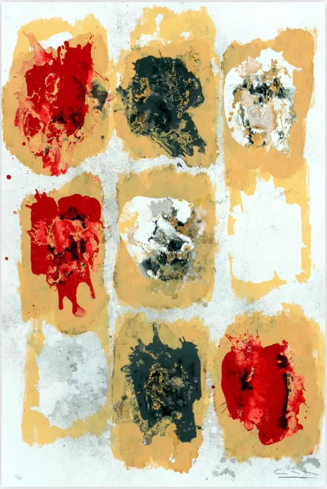 Serigrafia Círia - Cometas II