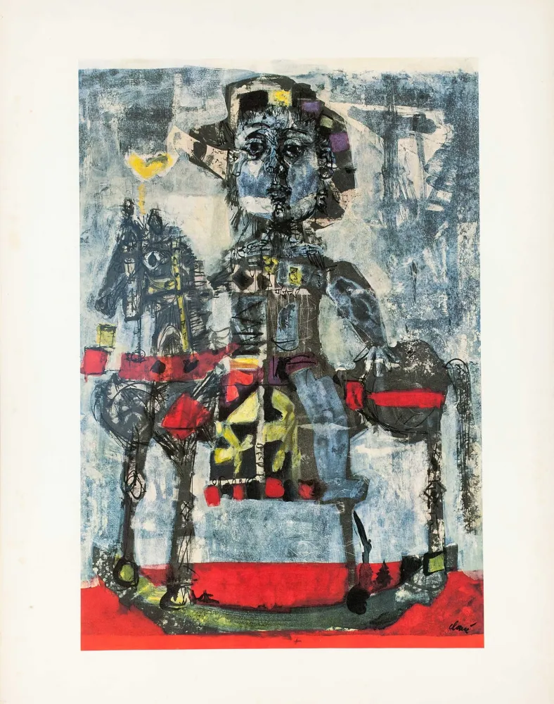 Litografia Clavé - Caballero 