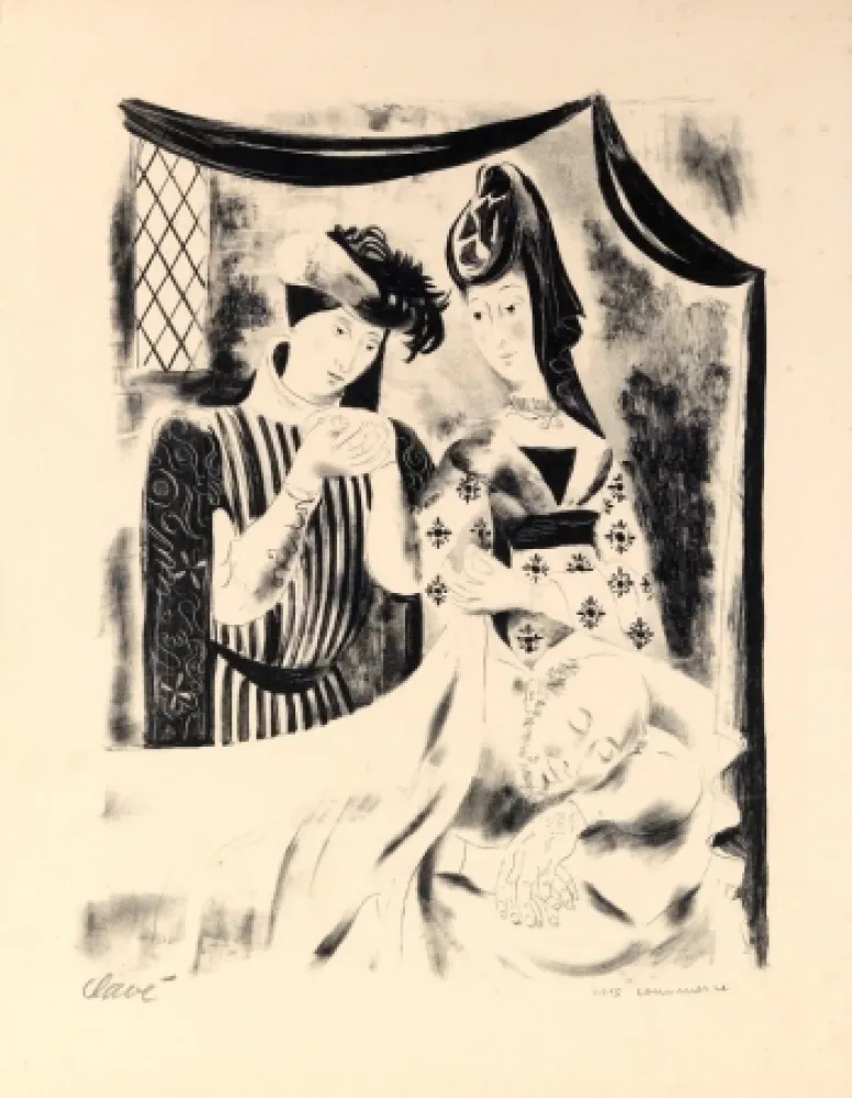 Litografia Clavé - Chansons du Paseé