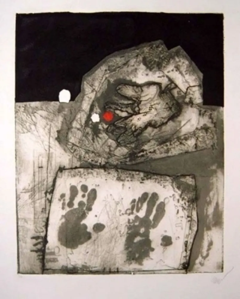 Água-Forte E Água-Tinta Clavé - Gant et mains