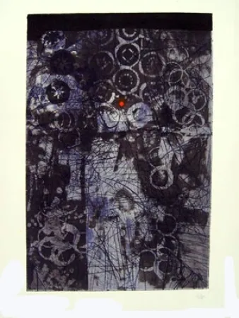 Água-Forte E Água-Tinta Clavé - LA MAIN DU GUERRIER