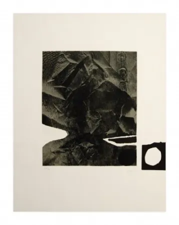 Litografia Clavé - Papier froissé