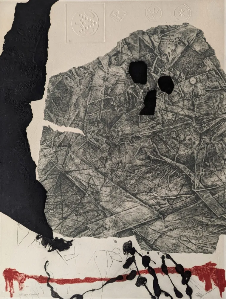 Gravura Clavé - Sans titre 