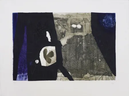 Gravura Clavé - Trefle et flan de journal