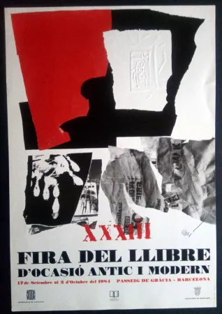Cartaz Clavé - XXXIII Fira del llibre d'ocasió antic i Modern