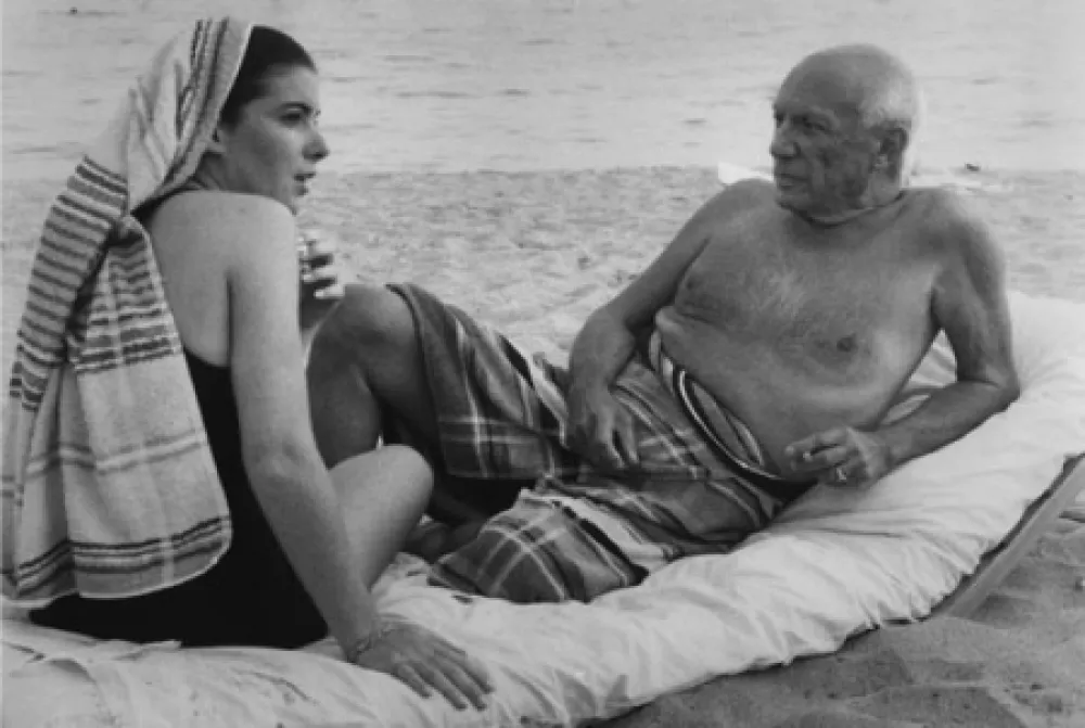 Fotografia Clergue - PICASSO AND CATHY