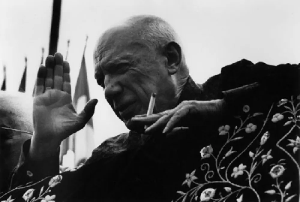 Fotografia Clergue - PICASSO AUX ARÈNES DE FRÉJUS