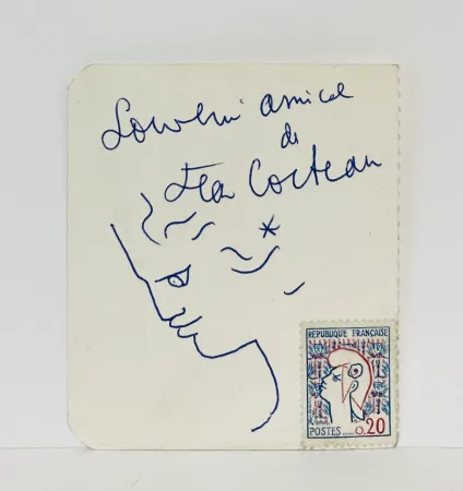 Sem Técnica Cocteau - Dessin au stylo bille. circa 1961. 