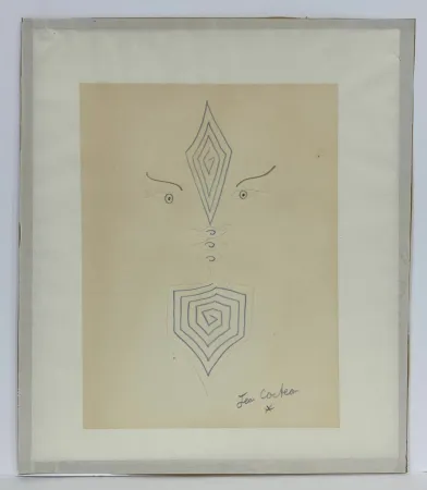 Sem Técnica Cocteau - Deux profils aux arabesques