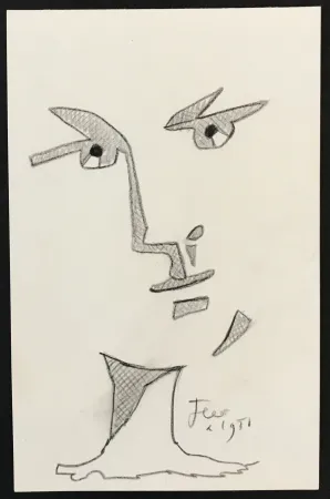 Sem Técnica Cocteau - Face of a Man 