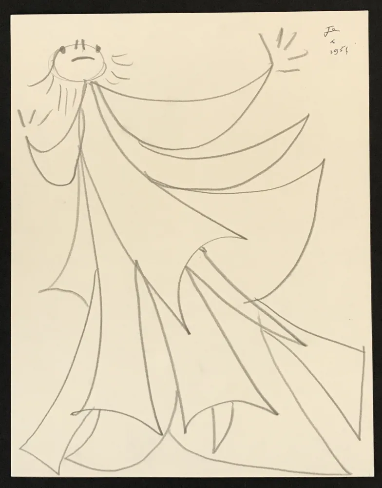 Sem Técnica Cocteau - Figure in Costume