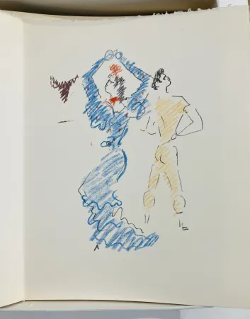 Livro Ilustrado Cocteau - Gitans et Corridas.