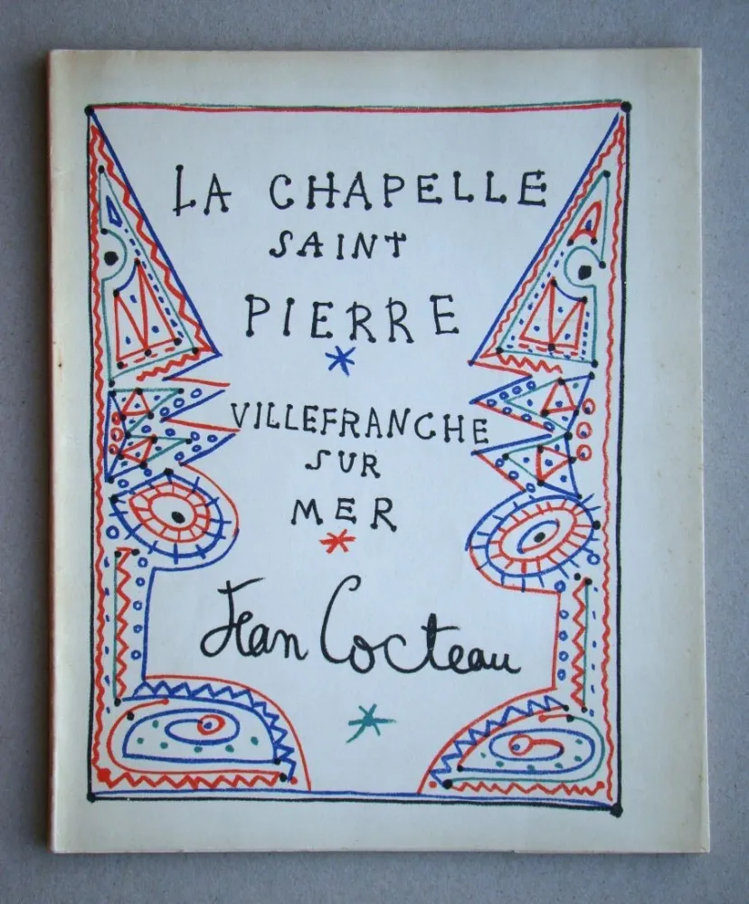 Livro Ilustrado Cocteau - La Chapelle Saint-Pierre - Villefranche-sur-Mer