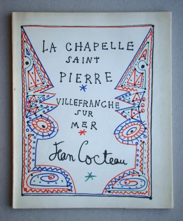 Livro Ilustrado Cocteau - La Chapelle Saint-Pierre - Villefranche-sur-Mer