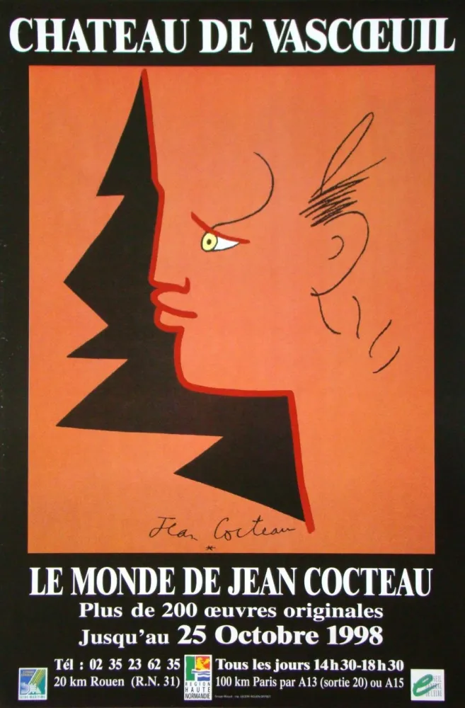 Cartaz Cocteau - Le monde de Jean Cocteau