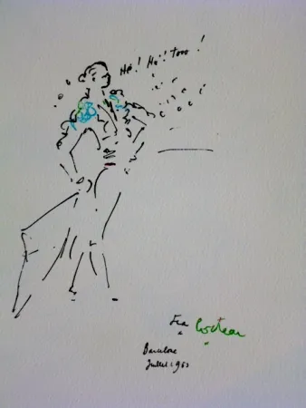 Litografia Cocteau - Le Torero