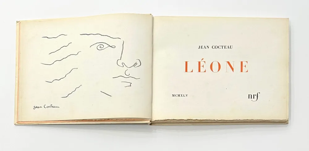 Livro Ilustrado Cocteau - Léone