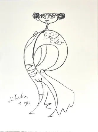Sem Técnica Cocteau - Lithographie originale