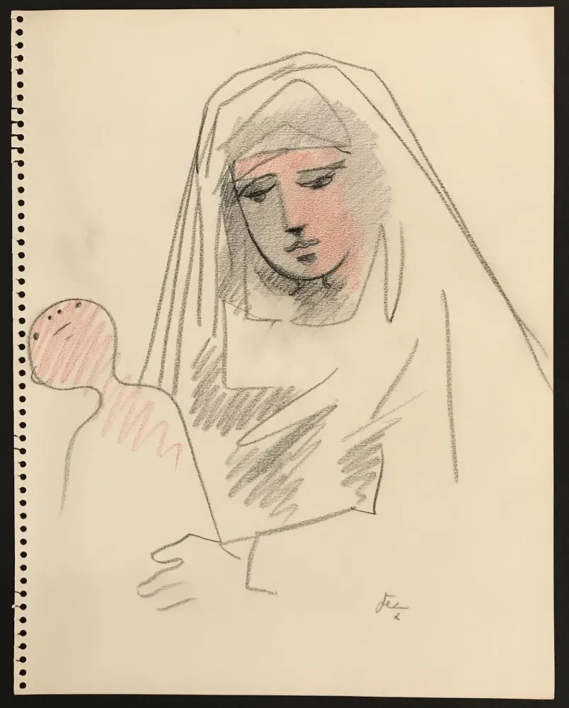 Sem Técnica Cocteau - Madonna and Child