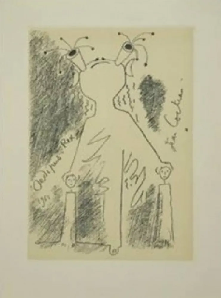 Água-Forte E Água-Tinta Cocteau - Oedipe roi