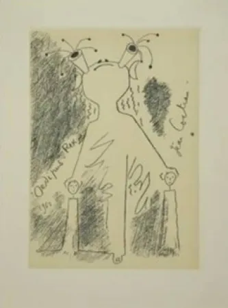 Água-Forte E Água-Tinta Cocteau - Oedipe roi