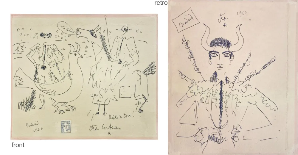 Sem Técnica Cocteau - OLE PALOMA, ORIGINAL DRAWING