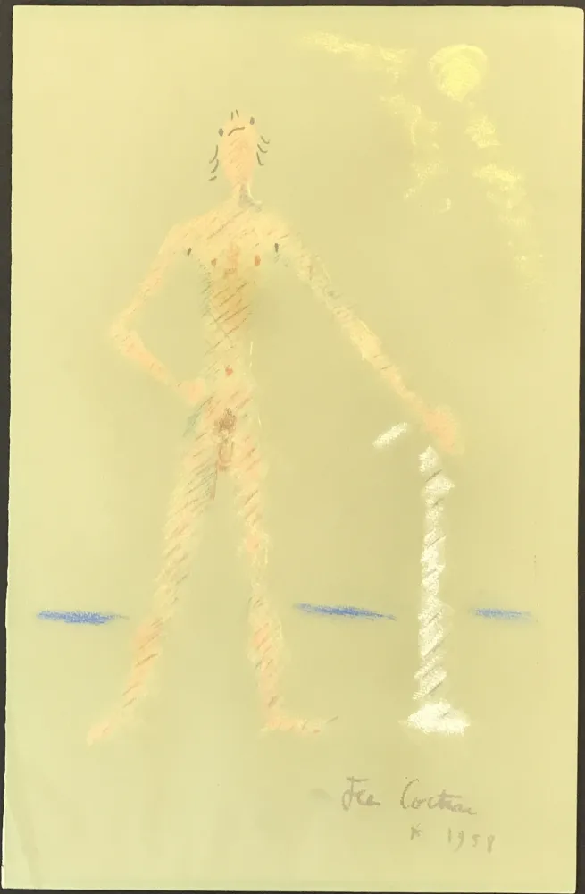 Sem Técnica Cocteau - Un Personnage Debout et Nu (A Nude Standing Figure)